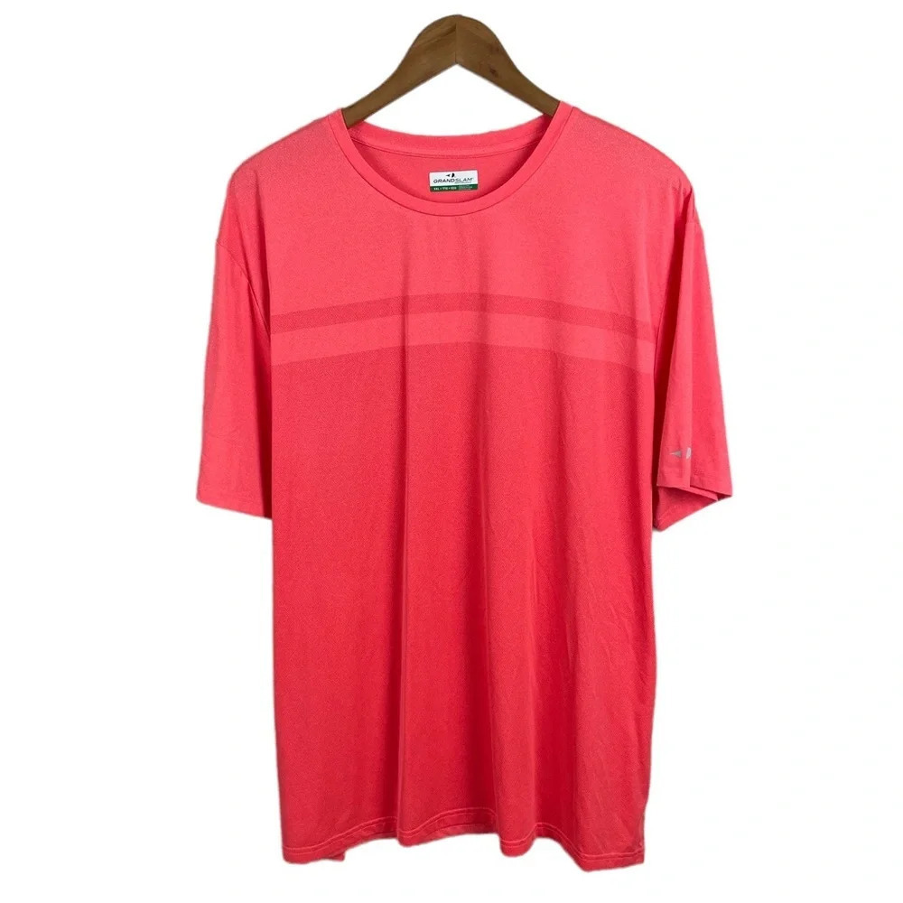 TS578 Mens Grand Slam Performance Breathable Workout Shirt XXL
